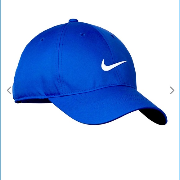 **Brand New** Nike Royal Unisex Golf Hat. SWOOSH. JUST DO IT. NIKE. LEGACY91. - Picture 2 of 4